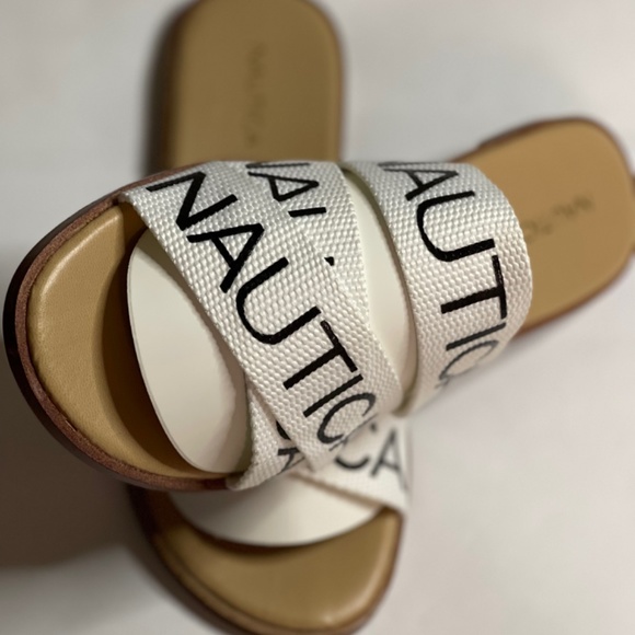 Nautica  flats slip on sandals - Picture 7 of 8